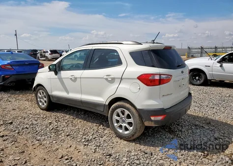 2020 Ford Ecosport Se from USA, damaged, VIN MAJ3S2GE5LC387383
